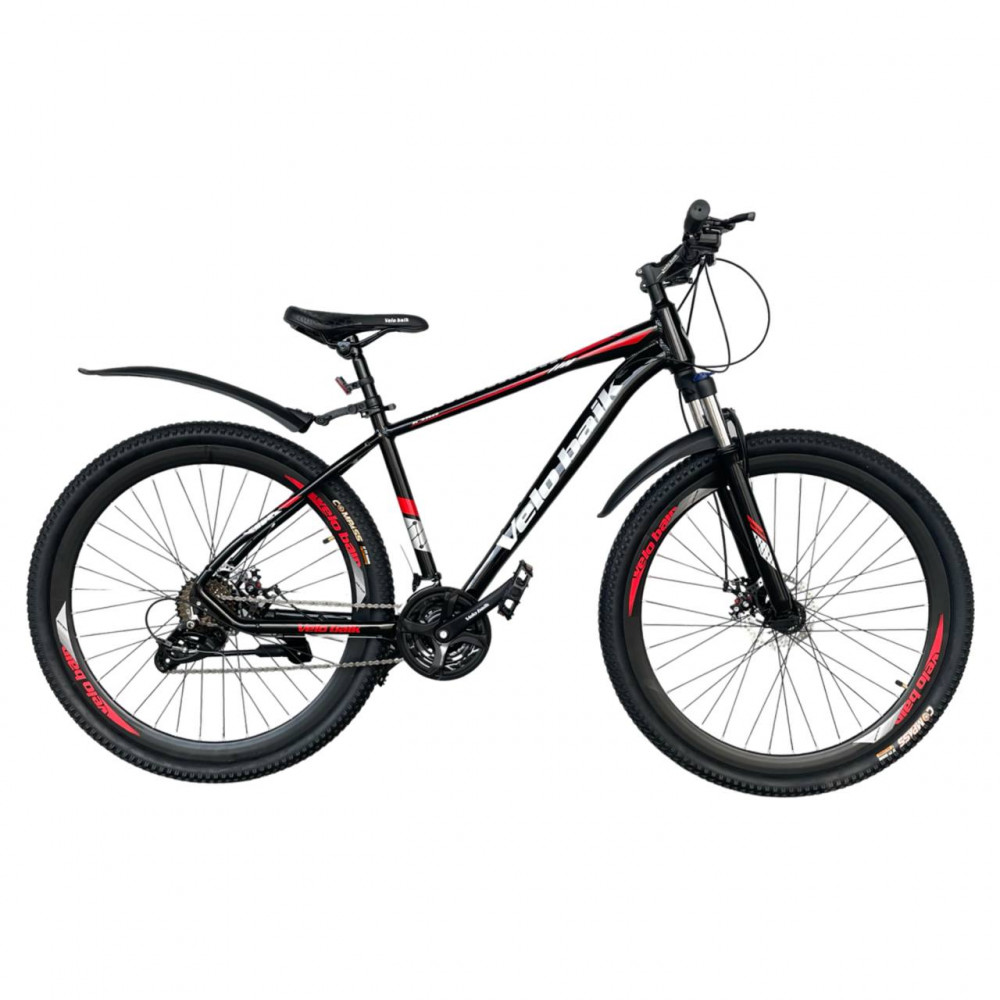 Велосипед "   Velobaik"    26"    K360 алюмінієвий червоний