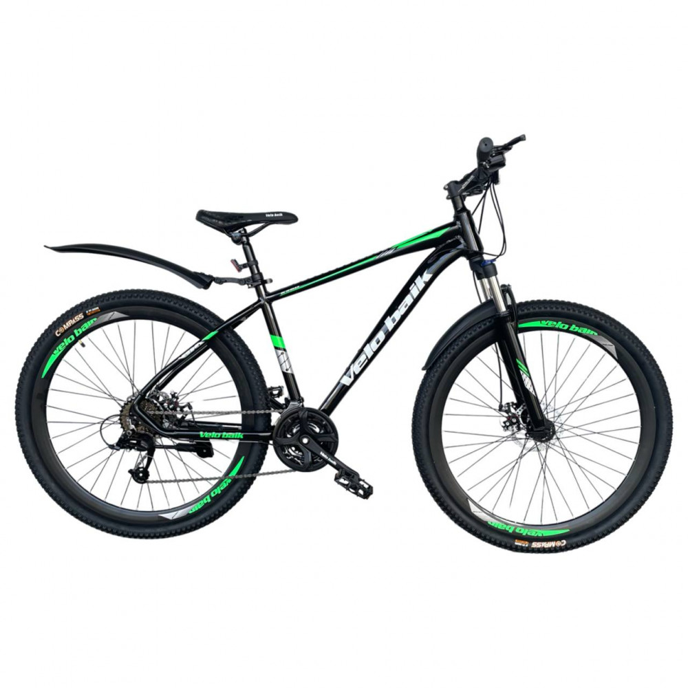Велосипед "   Velobaik"    К360 алюмінієвий зелений
