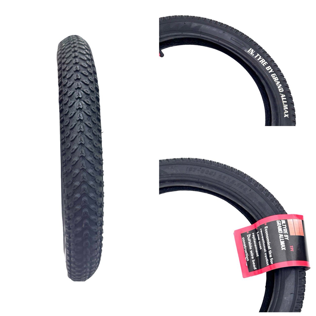 НОІИНКА! Покришка 16'' x 2,125  "   Їжачок"    Grand Allmax