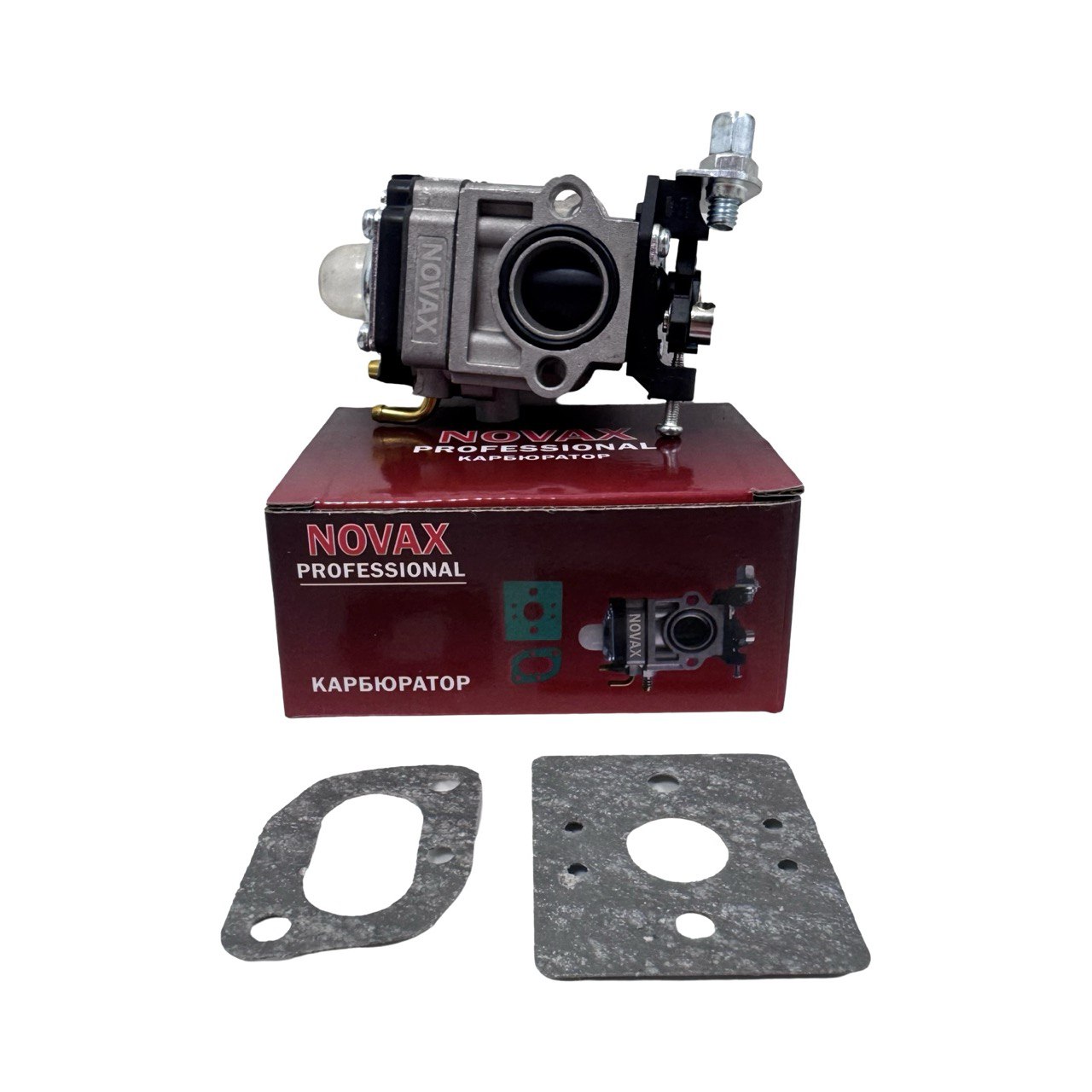 Карбюратор до бензокоси 40-5F NOVAX + 2прокладки