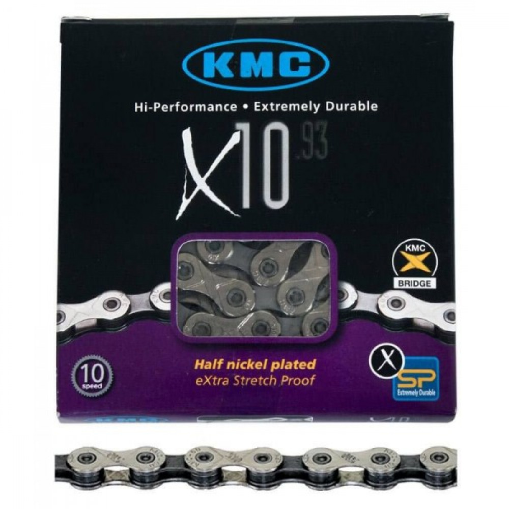Вело ланцюг 116зв. КМС X10 1/2x1 1/128 10ск.