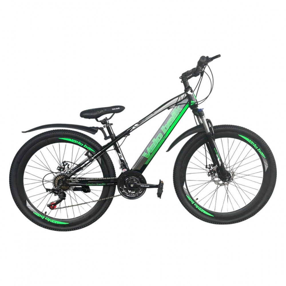 Велосипед ''Velobaik'' 26''  посилена рама (Зелений)