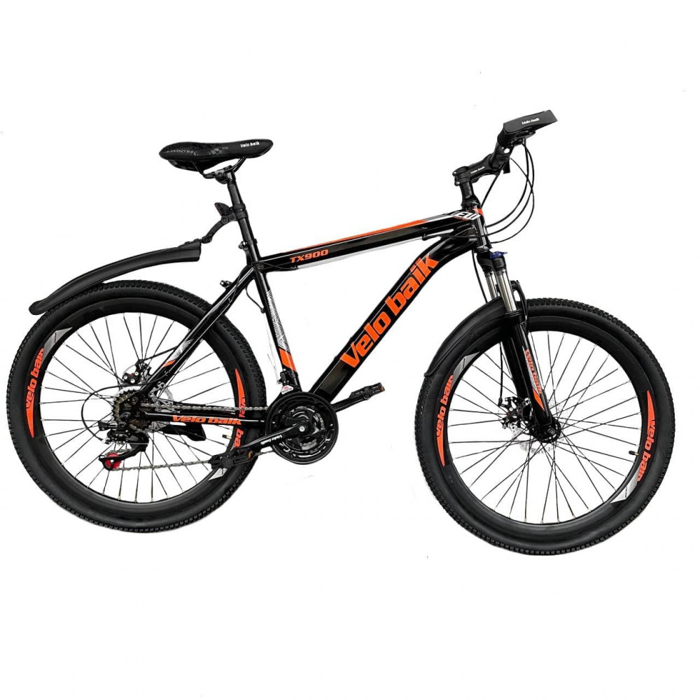 Велосипед 26"    ст TX900 Оранжевый Spoke